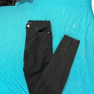 Aeropostale Women's Classic Black Skinny Jeans